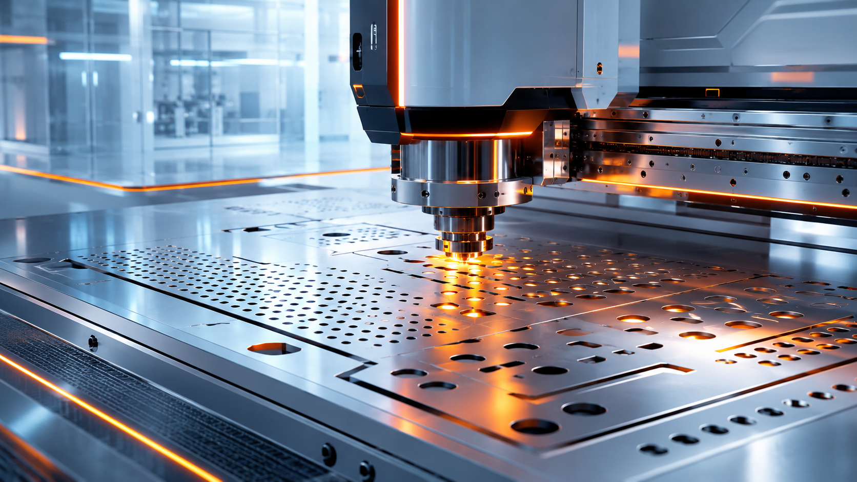 خدمات پانچ CNC گروه صنعتی کاوه