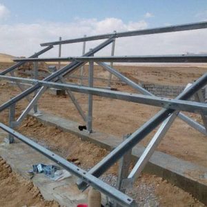 استراکچر نیروگاه خورشیدی